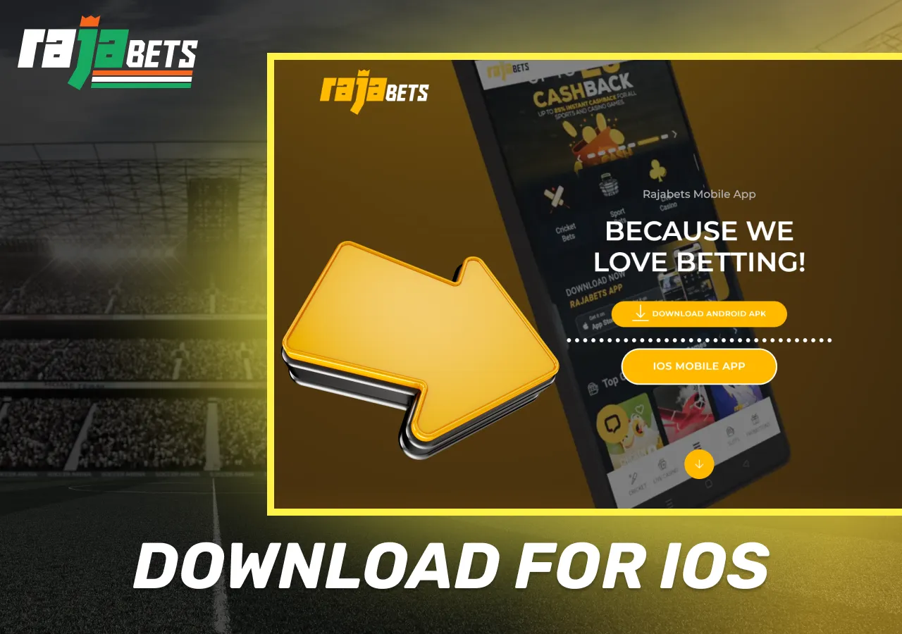 Rajabets download for iOS