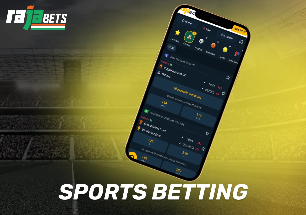 Rajabets mobile sports betting
